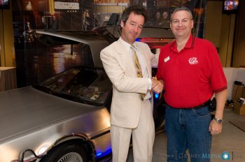 Jeffrey Weissman at the Delorean and Brickman Owners and Back To The Future Fans' Convention